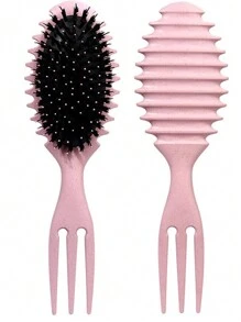 Hair brushes-UK+EU 2025 专业卷发梳，打造完美卷发、波浪和螺旋发型 - 不毛躁，顺滑易梳，沙龙级造型