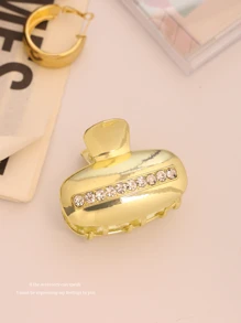 1 件简约炫酷合金发夹，时尚发饰，不影响发质 - 彩色 - 查看 11