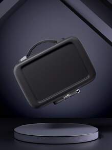 1 个大容量防臭收纳盒，带密码锁和磁性表面的防臭袋和顶盖可磁力吸引滚动托盘，稳定便携。男士/女士收纳袋和旅行礼物 - 彩色 - 查看 10