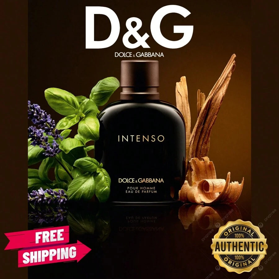 Intenso Fragrance For Men Cologne EDP - 2.5oz/ 60ml - Top Notes: Aromatic, Fresh Spicy, Herbal, Green, Lavender, Tobacco, Woody, Sweet, Aquatic, Amber.