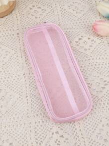 1个化妆刷旅行包，化妆品洗漱收纳袋，男女通用美妆工具网状收纳袋 - 彩色 - 查看 12