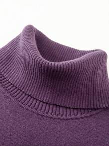 Annil Vêtements pour enfants garçons et filles. Pull à col roulé Top pour l'hiver. Décontracté, brodé, chaud.