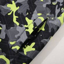 Boys Rain Jacket Lightweight Waterproof Hooded Raincoats For Kids - Multicolor - View 6