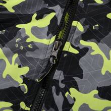 Boys Rain Jacket Lightweight Waterproof Hooded Raincoats For Kids - Multicolor - View 4