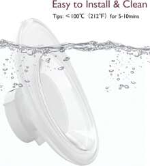 Momcozy M5 Series Breast Pump Accessories Original Replacement Accessories - 直徑24mm - 查看 4