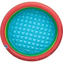 3 RING INFLATABLE POOL 126 LTS WITH INFLATABLE BOTTOM SUMMER BEACH - 彩色 - 查看 2