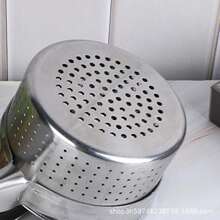 Large Vegetable Squeezer Household Dumpling Filling Fruit And Vegetable Dehydration Mud Press Manual Filter Juice Press - Silver - View 2