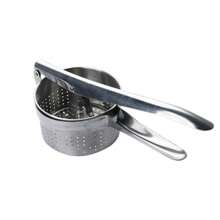 Large Vegetable Squeezer Household Dumpling Filling Fruit And Vegetable Dehydration Mud Press Manual Filter Juice Press - Silver - View 4