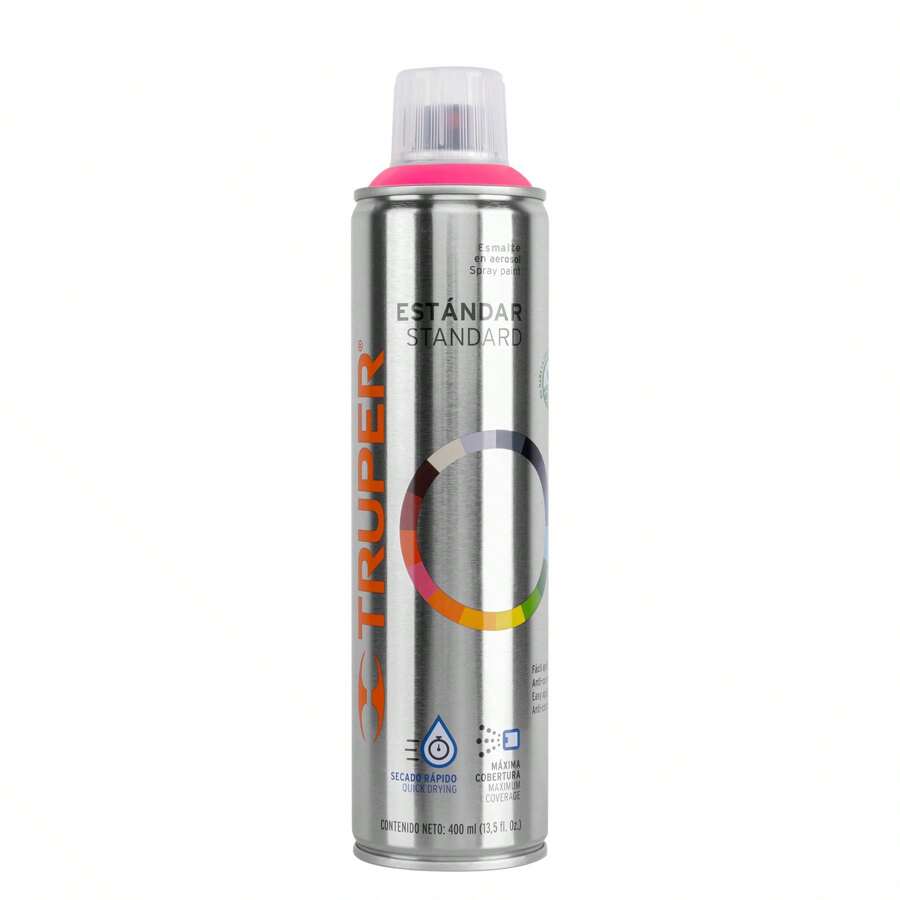 PINTURA EN AEROSOL ROSA MEXICANO TRUPER 12734 - Rosa - Ver 1
