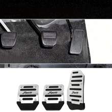 1 bộ Bàn đạp xe số tự động, Bàn đạp ga, Nắp bàn đạp phanh, Bộ bàn đạp ly hợp, Phụ kiện thay thế phổ thông cho xe hơi - Nhiều màu - Xem 5