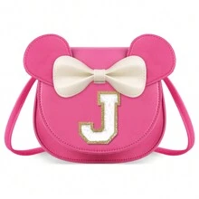 个性化字母钱包，独特钱包，蝴蝶结钱包，小女孩钱包，S码钱包，斜挎包，S码生日礼物，适合2-7岁女孩