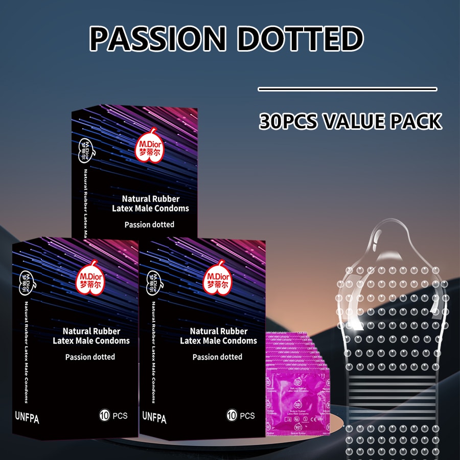 M.Dior 30 Stück Ultra-dünne Penis Kondome, Latex Kondome, Kondome für Männer Ultra dünn Kondom Sexspielzeug Penis Hülle Schutz Gleitgel Kondome, Männer Kondome aromatisiert sexy Kondome, spezielle Orgasmus Stimulation, sexy Spielzeug nackte Make-up Kondome