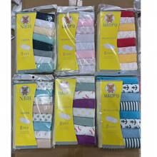 Pack Of 8 Multi-Colored Random Hair Cute Soft Baby Towels Feeding Towels, Baby Towels, - Multi-color Mixed Hair - View 8