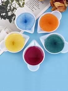 10 件装硅胶模具杯分配器，迷你测量混合杯，适用于 DIY 珠宝制作、环氧树脂工艺品