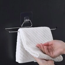1 cái/3 cái- Giá treo khăn tắm bằng thép không gỉ, Giá treo khăn giấy, Móc treo khăn, Chống gỉ, Giá để đồ đa năng cho phòng tắm và nhà bếp - Nhiều màu - Xem 7