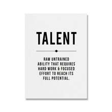 1pc Grind Hustle Talent Grit Áp phích động lực và in trang trí văn phòng nghệ thuật hiện đại doanh nhân động lực tranh vải không có khung - Nhiều màu - Xem 22