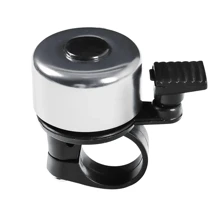 向鈴顏色彩繽紛的小型鋁合金拇指自行車鈴