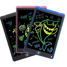 Magic Whiteboard LCD Screen Children's Writing And Drawing Tablet 8.5/10/12 Inches - Cậu Bé Màu Sắc - Xem 1