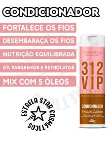 312 VIP Hair Kit: Complete Care For Radiant And Healthy Hair 4 Items - 鏽棕色 - 查看 3