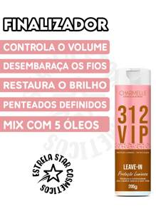 312 VIP Hair Kit: Complete Care For Radiant And Healthy Hair 4 Items - 鏽棕色 - 查看 5