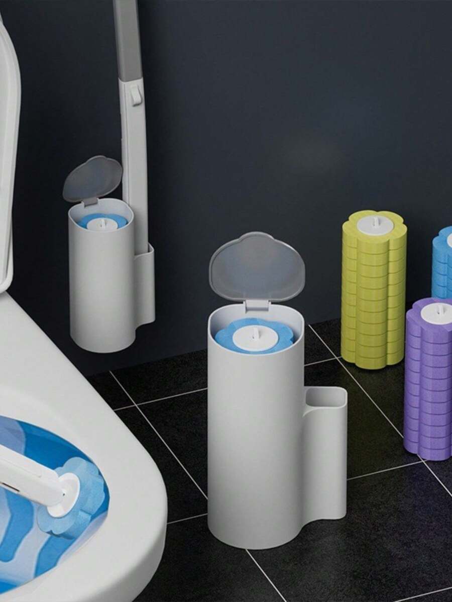 Disposable Toilet Brush And Bathroom Wall Brush - 一次性刷子 (AB-1053)(2 支) - 查看 1