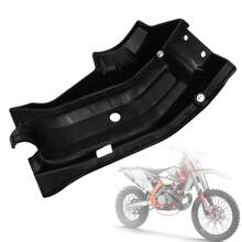 PowerMotor Protector de motor y chasis para motocicleta/moto de campo a través, placa base negra para protección contra raspaduras para modelos EXC-F EXC FE250 FE 350 2017-2022 - Unitalla - Ver 7