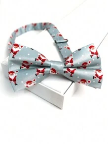 1 件圣诞树和圣诞老人领结，适合派对和节日