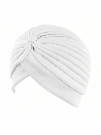 1 件女式弹力无檐便帽西瓜印花瑜伽头巾，男女通用日常使用