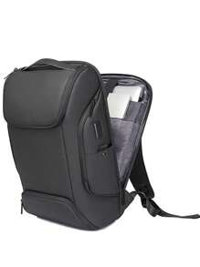 Large Executive Reinforced Travel Backpack - 黑色 - 查看 4