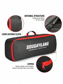 SOUGAYILANG 1pc Fishing Bag 46CM/57CM Large Capacity Fishing Tackle Rod Bag Material Upgrade With Five Layers Of Thickening Storage Bag