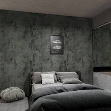 1Roll Thick Dark Grey Black Concrete Wallpaper15.7inX196.8/118.1/39.3in Peel And Stick 3D Faux Darker Gray Concrete Cement Contact Paper Stained Vinyl Wrap Matte Wall Sticker For Walls Bedroom Basement Bathroom Kitchen Cabinet Countertop FurnitureRenovation DIY Easy To Instal And Detachable