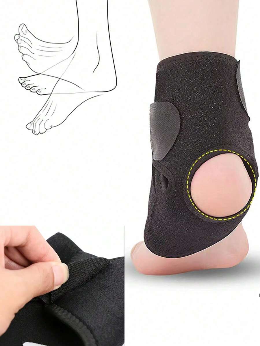 Compression Bandage Foot Wrap Ankle Support Strap Brace Sports