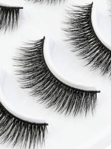 MAGEFY 10 Cặp Lông Mi Giả CC Curl Manga Fluffy Mi Giả Mink Mi Giả Mỏng, Dài Và Mềm Mại, Mi Giả Mink Lộn Xộn Mỏng Dài 8D Bộ Nối Mi Foxy Eye Lifting Look Bộ Lông Mi Toàn Bộ Làm Dài Và Làm Dày Góc Ngoài Của Mắt Trang Điểm Làm Đẹp Sử Dụng Hàng Ngày Du Lịch, Mắt Thanh Mảnh Tự Nhiên, Cong Và To, Dành Cho Phụ Nữ Sử Dụng Du Lịch, Tiệc Tùng, Tiệc Tùng Hoặc Quà Tặng Cho Phụ Nữ & Trẻ Em Gái ﻿ - Mi tự nhiên - Xem 6