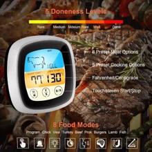 TERMOMETRO DIGITAL DE COCINA IDEAL PARA CARNES - Plateado - Ver 3