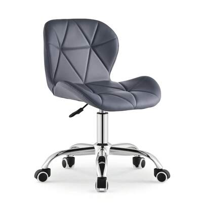 CLIPOP Sedia da ufficio ergonomica , sedia da scrivania regolabile, sedia girevole, sedia da computer con regolazione dell'altezza, ruote girevoli a 360° per ufficio, camera da letto, studio, bambini, ragazze