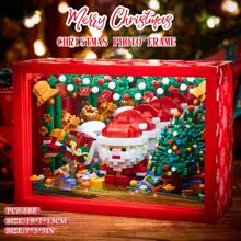 Cornice portafoto ornamentale da comodino con struttura che simula un albero di sakura in legno finto, rifrangente e traslucida, regalo romantico per studenti, amici e anziani per Natale e Ringraziamento - multicolore - Visualizzare 15