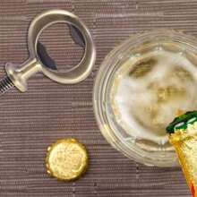 10Pcs Metal Bottle Opener Blanks Stainless Steel Bottle Opener Inserts Kit Threaded Beer Opener Hardware - Multicolor - View 3