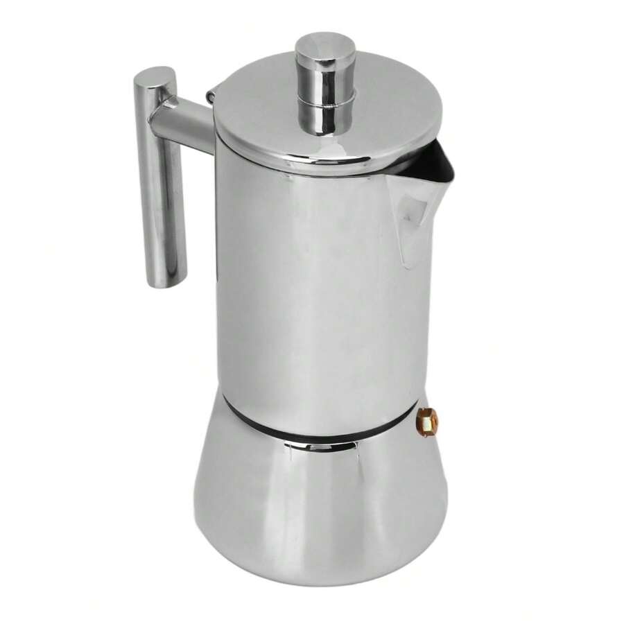 Coffee Making Pot Stainless Steel Coffee Polished Stovetop Kettle