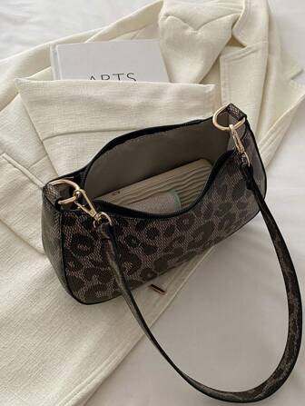 豹纹背包，韩版大容量轻便书包，适合女性和高中/大学生，豹纹女包，豹纹回归，豹纹女包，动物纹女包，秋冬新款虎纹女包