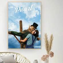 1 Tranh canvas không khung Pearl 2022, Áp phích phim kinh dị cổ điển, Trang trí tường. - Nhiều màu - Xem 5