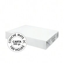 2C Matte Letter Pad 300 Gr - Matte White - View 1