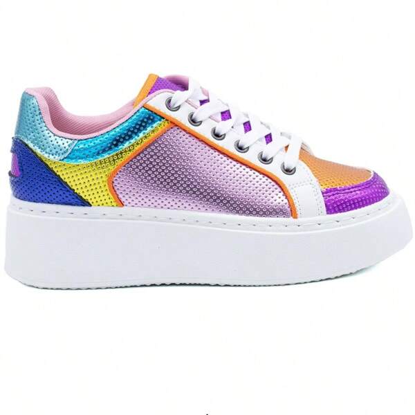 Tenis Sneakers Casual Para Mujer Hanna Mx Mirage