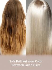 2 Peças Conjunto de Shampoo Roxo e Máscara de Cabelo para Cabelos Loiros, Grisalhos - Cabelos Coloridos - Infundido com Óleo de Cocos Nucifera, Repara, Hidrata e Ilumina