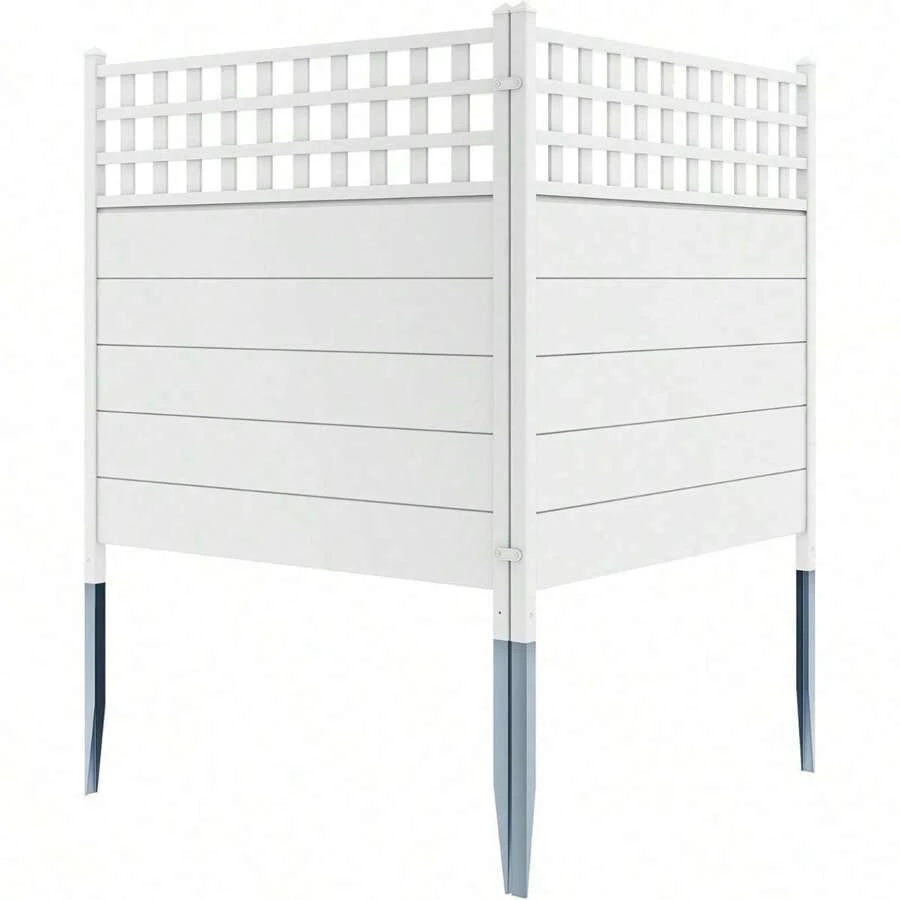 Outdoor Privacy Screen Fence 2 Panels 45''W X 45''H Air Conditioner