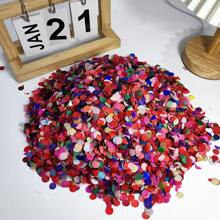 1 套/1 件 100g 多色五彩纸屑 PET 纸亮片、派对用品、新奇派对礼花，适用于庆祝、周年纪念、婚礼、新年、毕业典礼、生日派对和其他狂欢节 - 多種色彩規格 - 查看 6