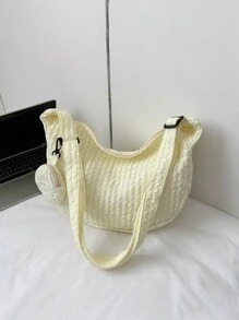 1 chiếc túi đeo chéo đơn giản, giản dị, thời trang mới, thích hợp cho hoạt động ngoài trời, đi làm hàng ngày, du lịch và các dịp khác - Nhiều màu - Xem 14