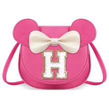 个性化字母钱包，独特钱包，蝴蝶结钱包，小女孩钱包，S码钱包，斜挎包，S码生日礼物，适合2-7岁女孩