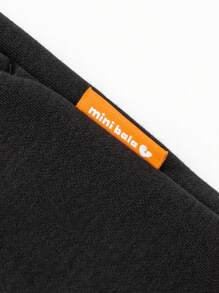 mini bala Tween Boys Far-Infrared Thermal Lined Pants 2024 Fall/Winter New Collection - Black - View 7