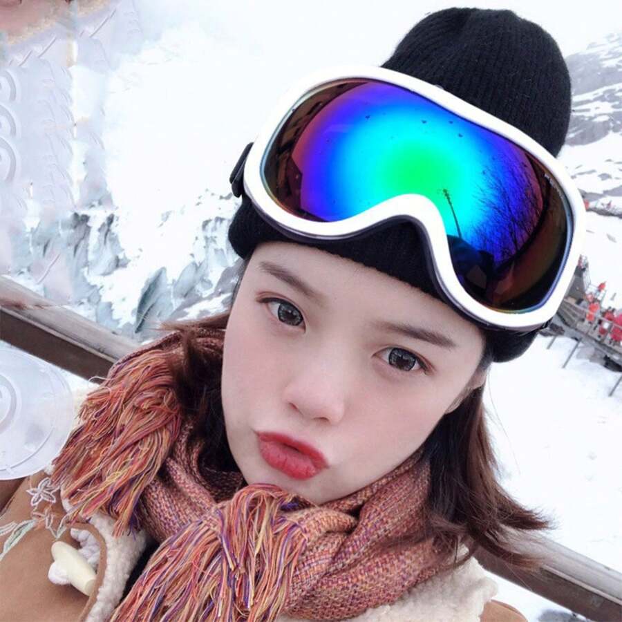 1pc Outdoor Sports Goggles, AntiWind Ski Glasses, Bicycle/Motorcycle