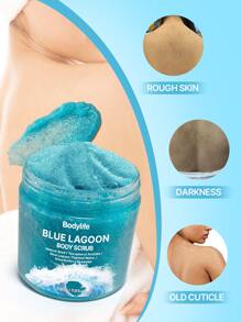 200克身体磨砂膏，亮肤蓝湖身体磨砂膏，去角质，保湿，滋养，令肌肤光滑，去除死皮，蕴含保湿精华，SPA级护理 - 藍湖 - 查看 3